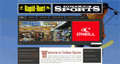 Desktop Screenshot of outlawsports.ca