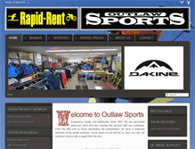 Tablet Screenshot of outlawsports.ca